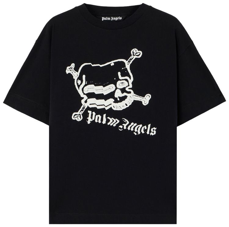 Palm Angels Skull Regular Tee BlackOff White