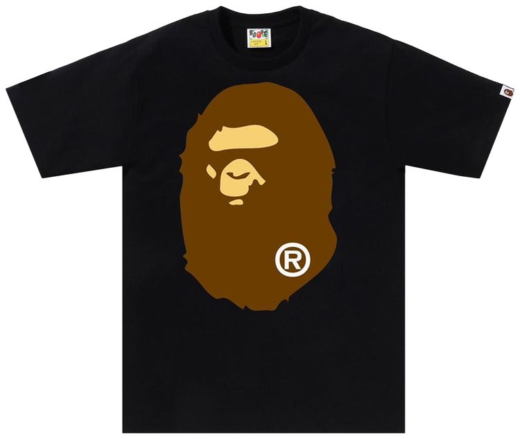 BAPE Big Ape Head Tee Black