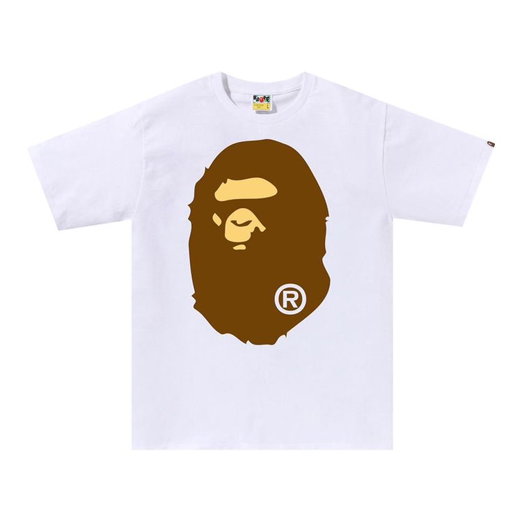 BAPE Big Ape Head Tee White