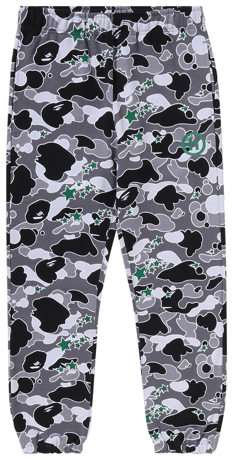 BAPE x Hidden Sta Camo Sweat Pants Grey