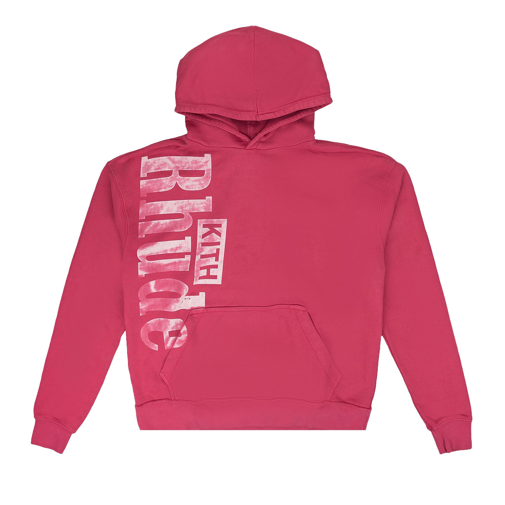 Buy Rhude x Kith Hoodie 'Pink' - 00537 10004RXKHP PINK | GOAT