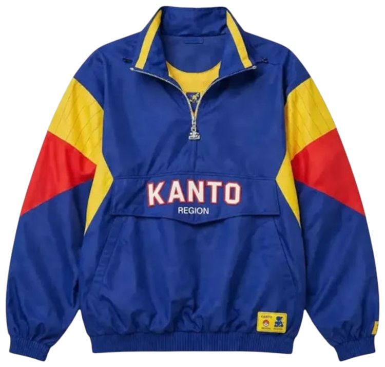 Pokemon x Starter Pullover Jacket Blue