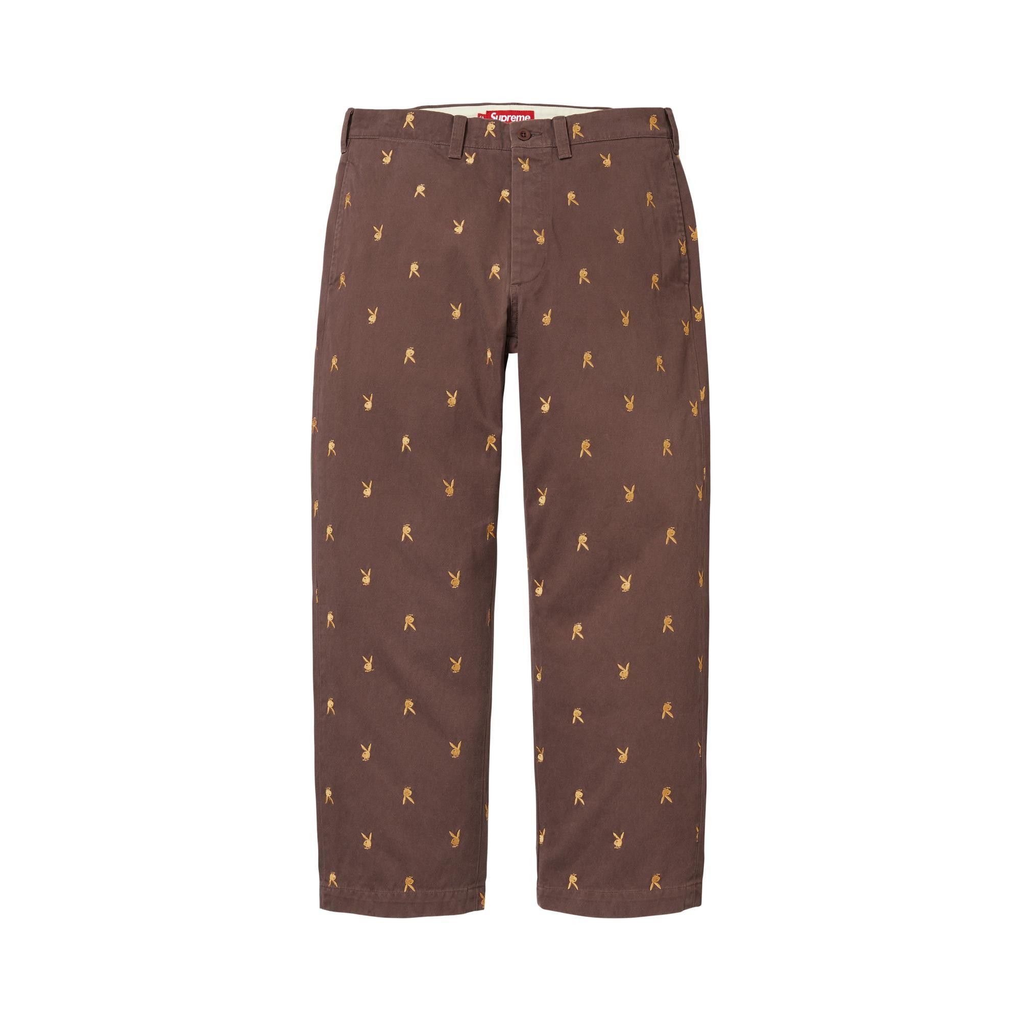 Buy Supreme Chino Pant 'Brown Playboy' - SS26P49B BROWN PLAYBOY | GOAT