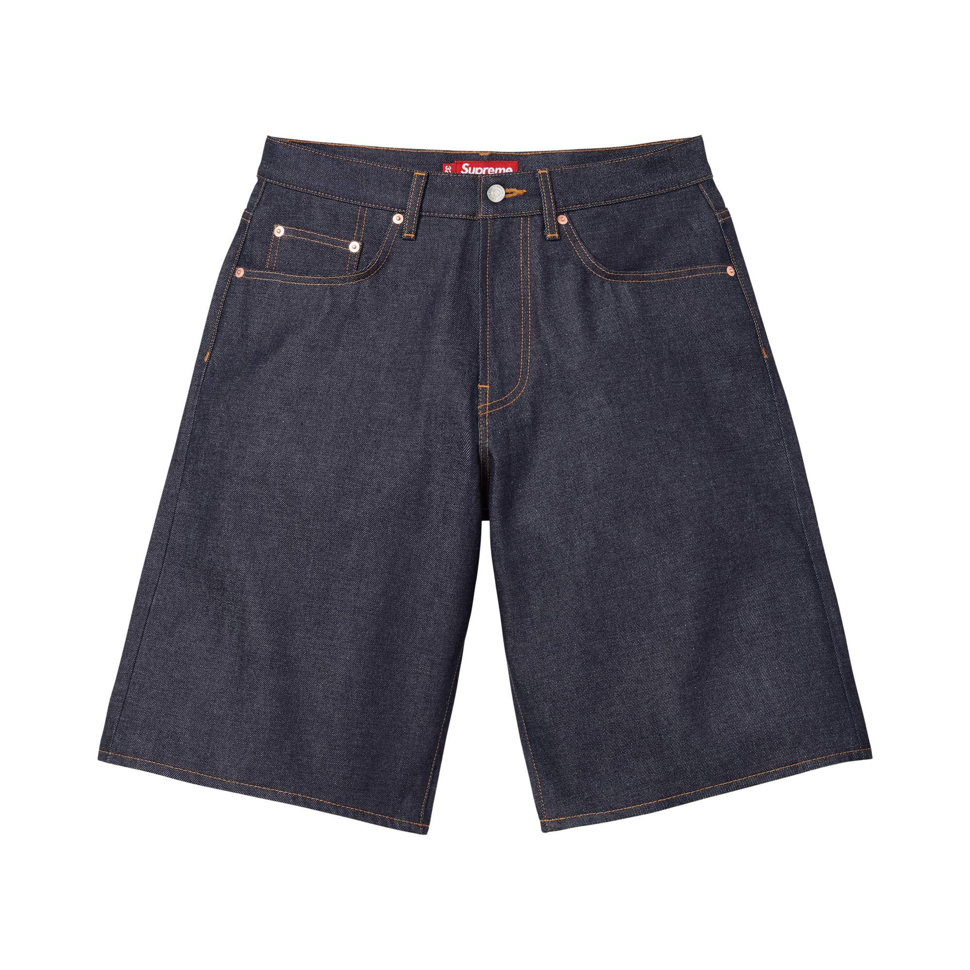 パンツ Supreme Baggy Selvedge Denim Short 32 Buy Supreme Baggy Selvedge Denim Short 'Rigid Indigo' - SS26SH2