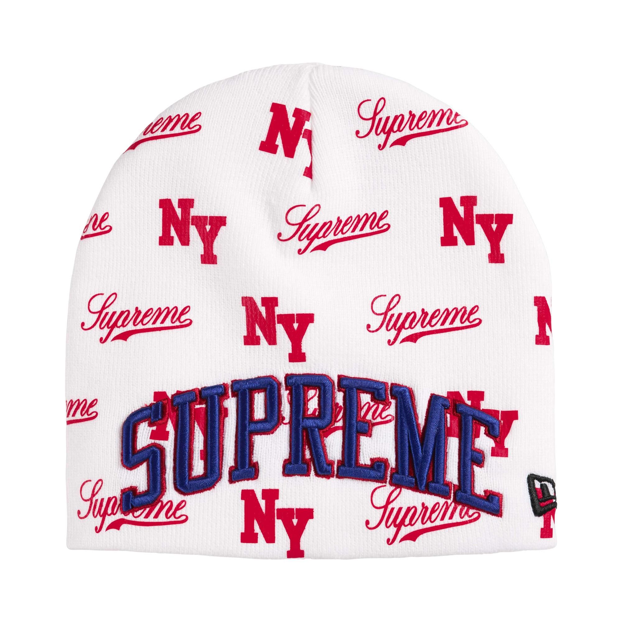 New Era × supreme Monogram Beanie Buy Supreme New Era Monogram Beanie 'White' - SS26BN19 WHITE | GOAT
