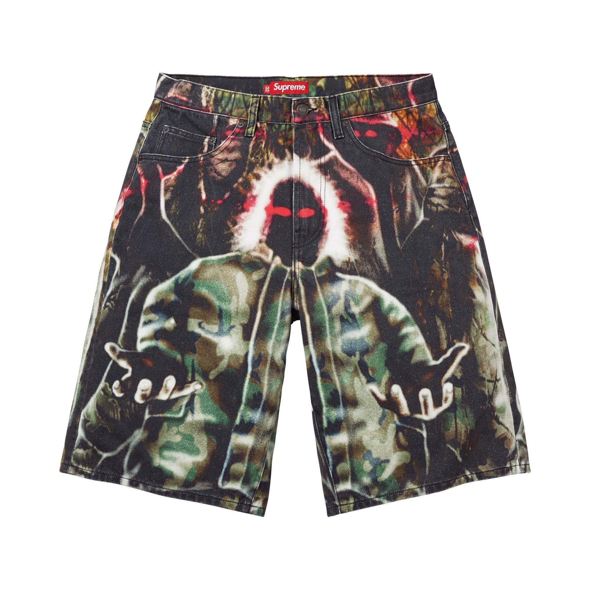 Buy Supreme Shadows Baggy Denim Short 'Multicolor' - SS26SH56