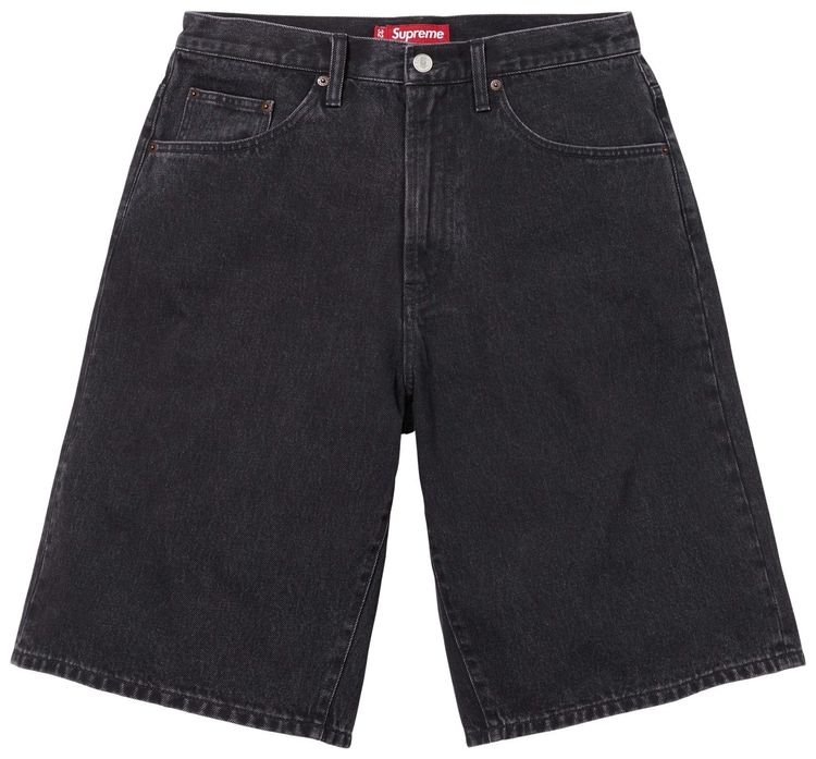 Supreme Baggy Denim Short Black