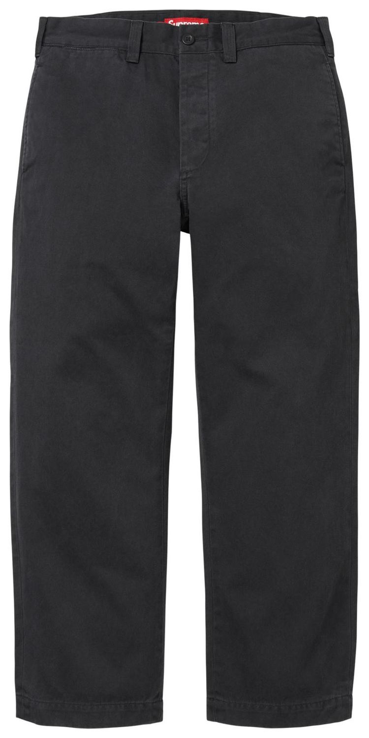 Supreme Chino Pant Black