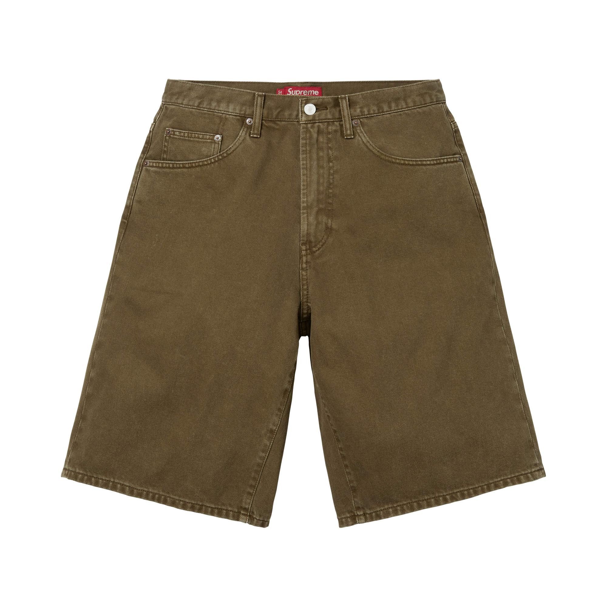 パンツ Supreme Baggy Denim Short Olive Buy Supreme Baggy Denim Short 'Olive' - SS26SH15 OLIVE | GOAT