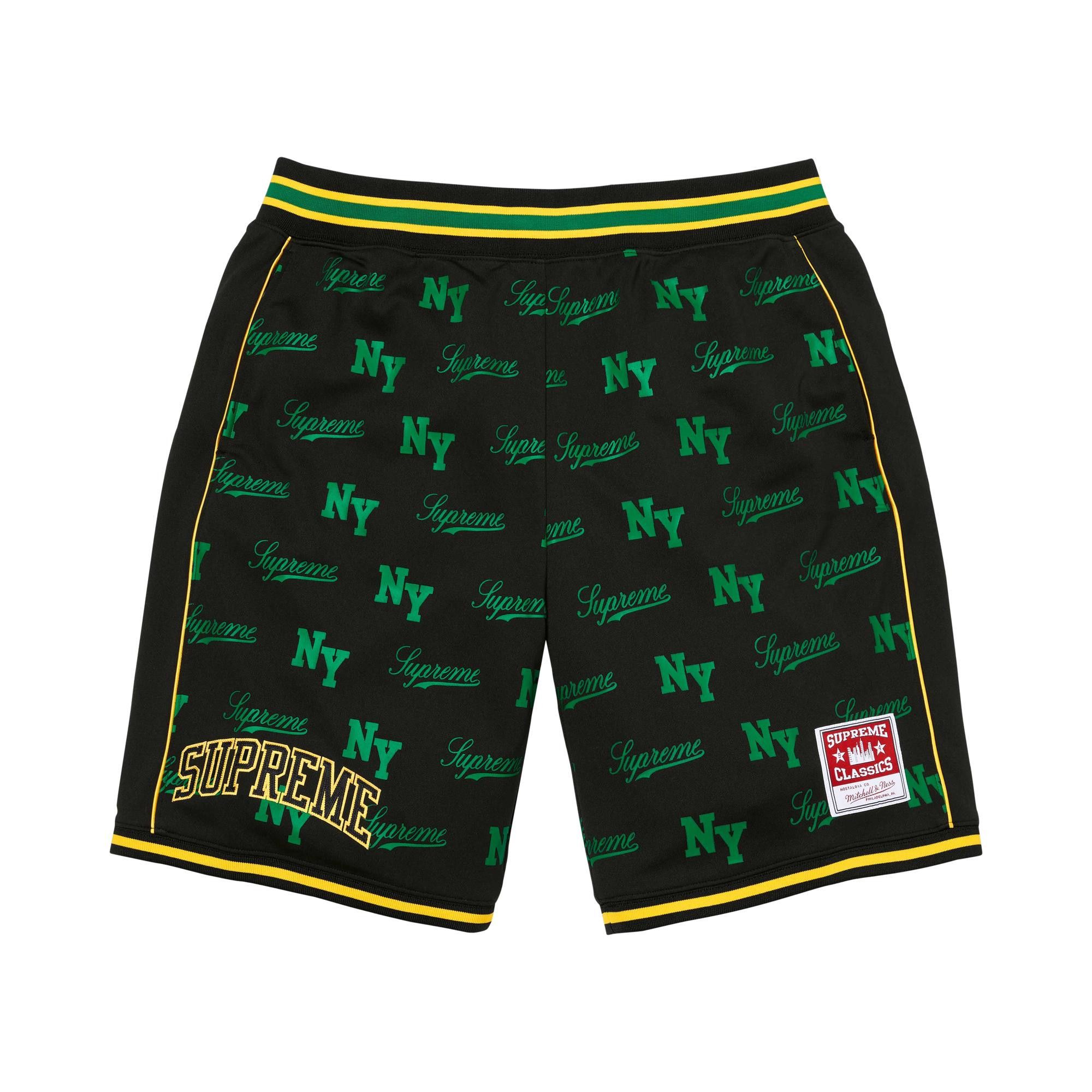 Buy Supreme x Mitchell & Ness Monogram Short 'Black' - SS26SH6