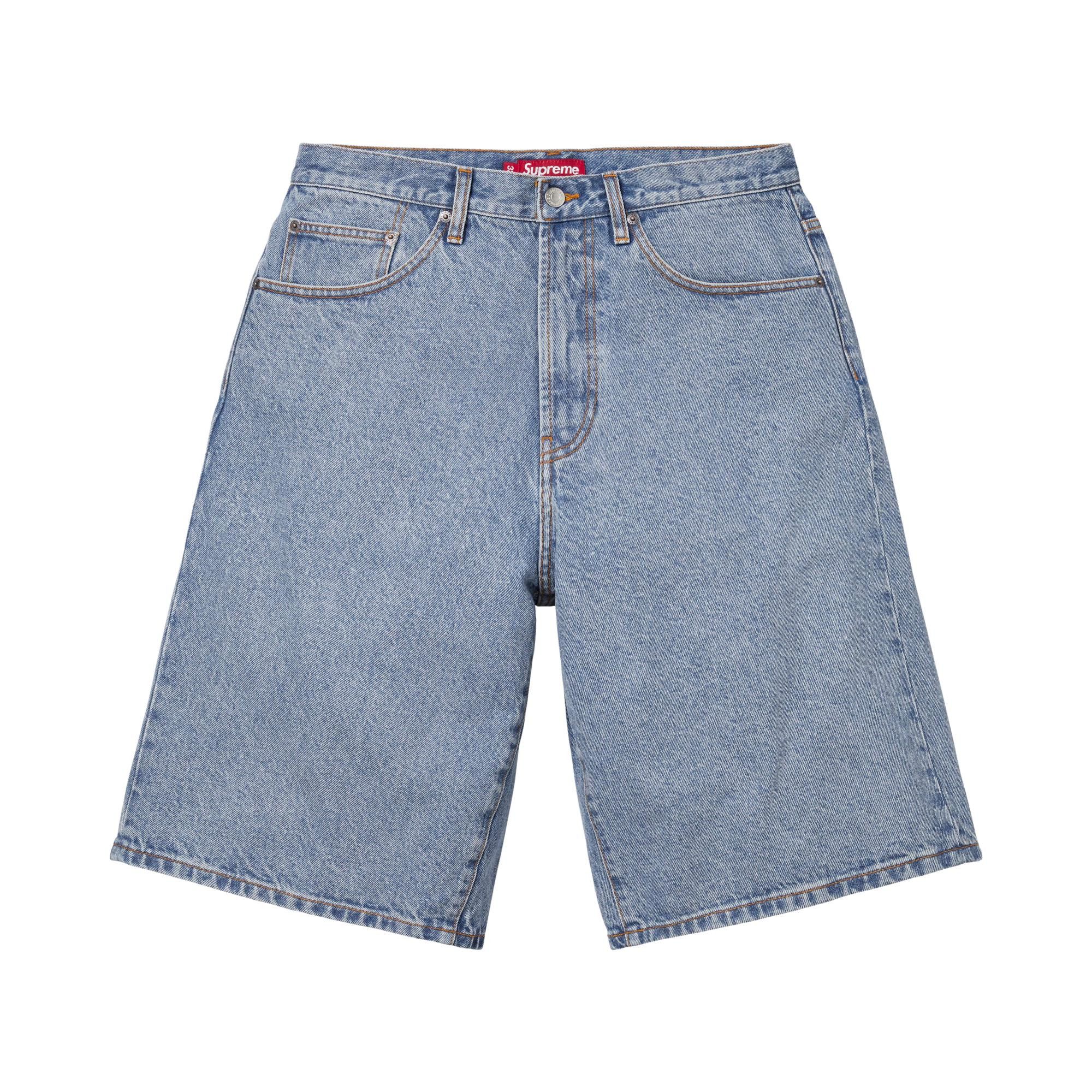 Buy Supreme Baggy Denim Short 'Washed Indigo' - SS26SH15 WASHED