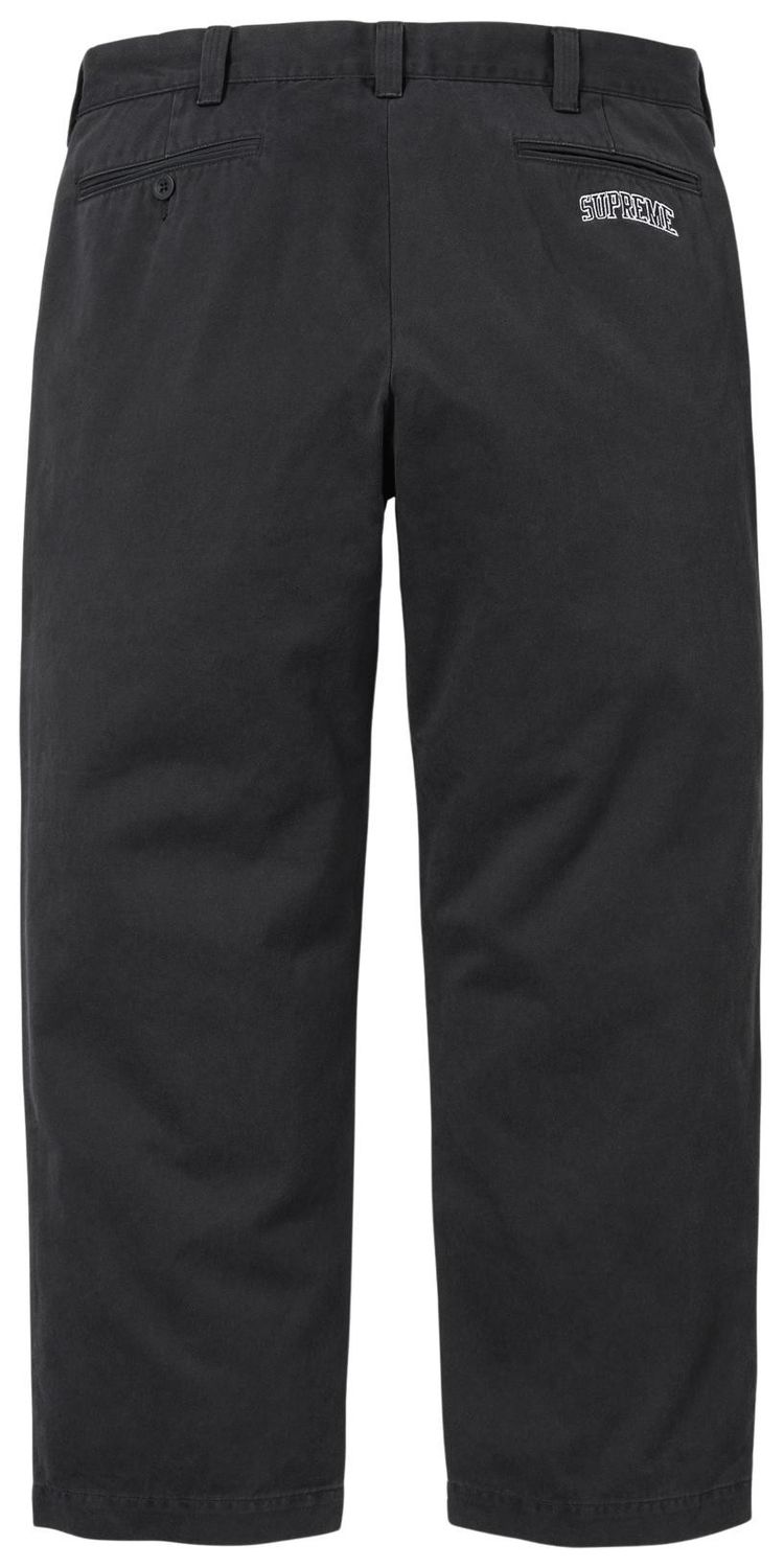 Supreme Chino Pant Black
