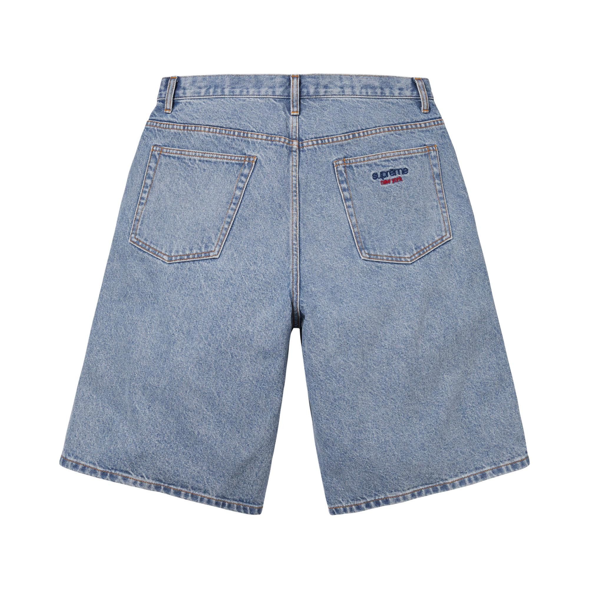 Buy Supreme Baggy Denim Short 'Washed Indigo' - SS26SH15 WASHED Buy Supreme Baggy Denim Short 'Washed Indigo' - SS26SH15 WASHED