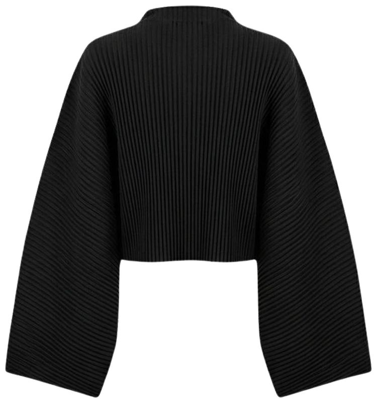 Issey Miyake Cropped Top Black