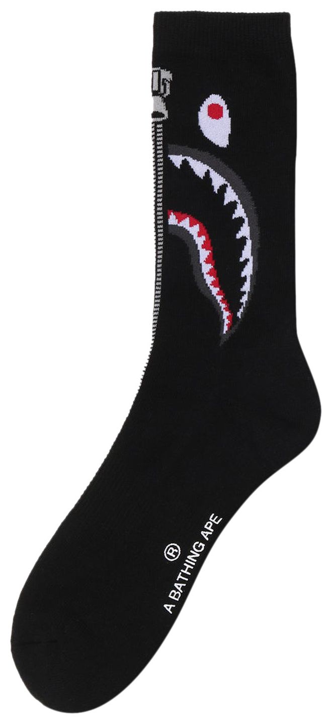 BAPE Jacquard Socks Black