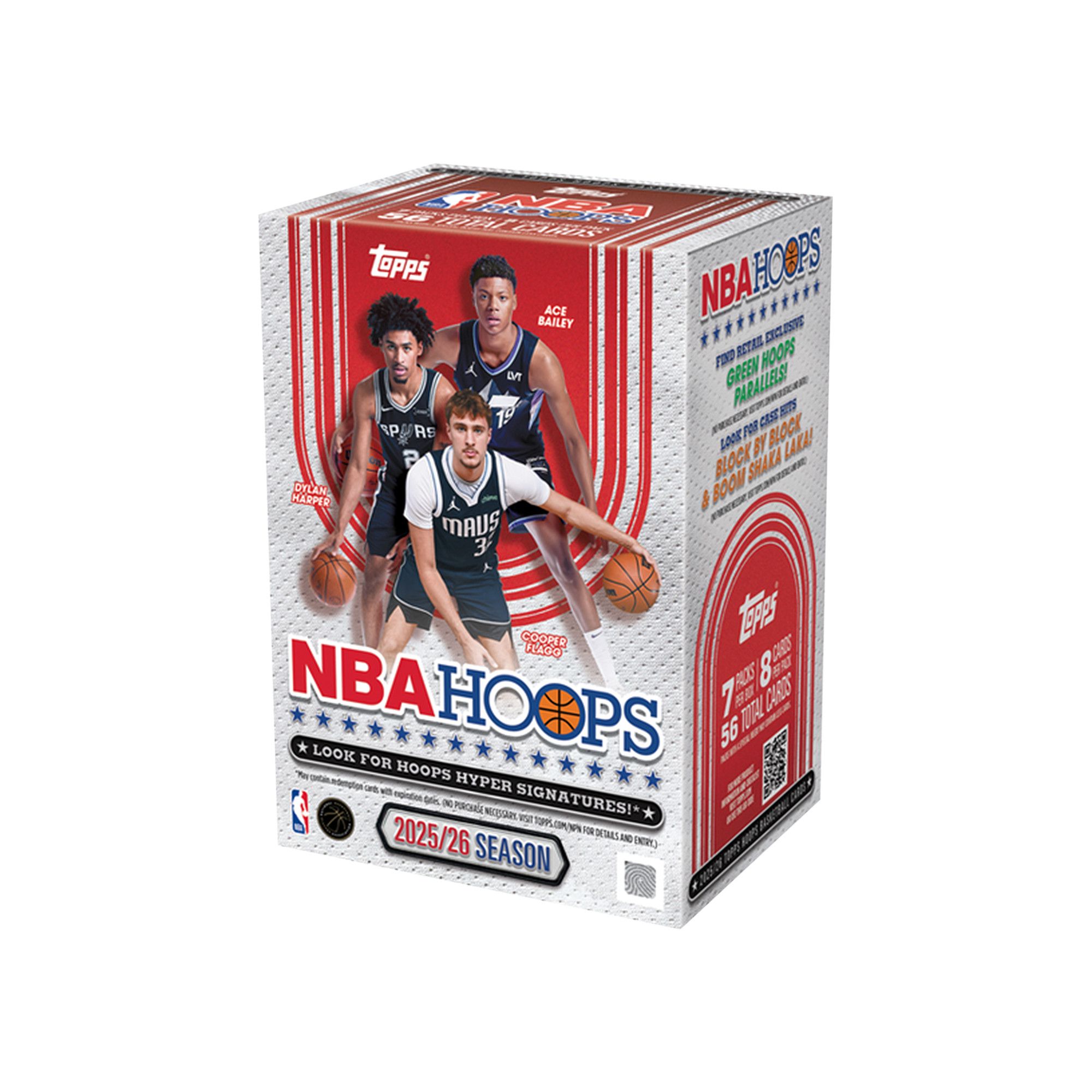 Buy 2025-26 Topps NBA Hoops Basketball Value Box - 08702