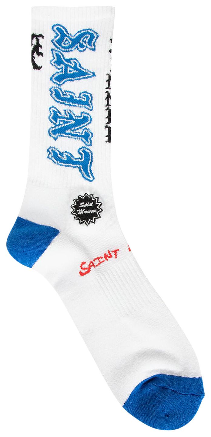 SAINT Mxxxxxx Saint Socks WhiteBlue