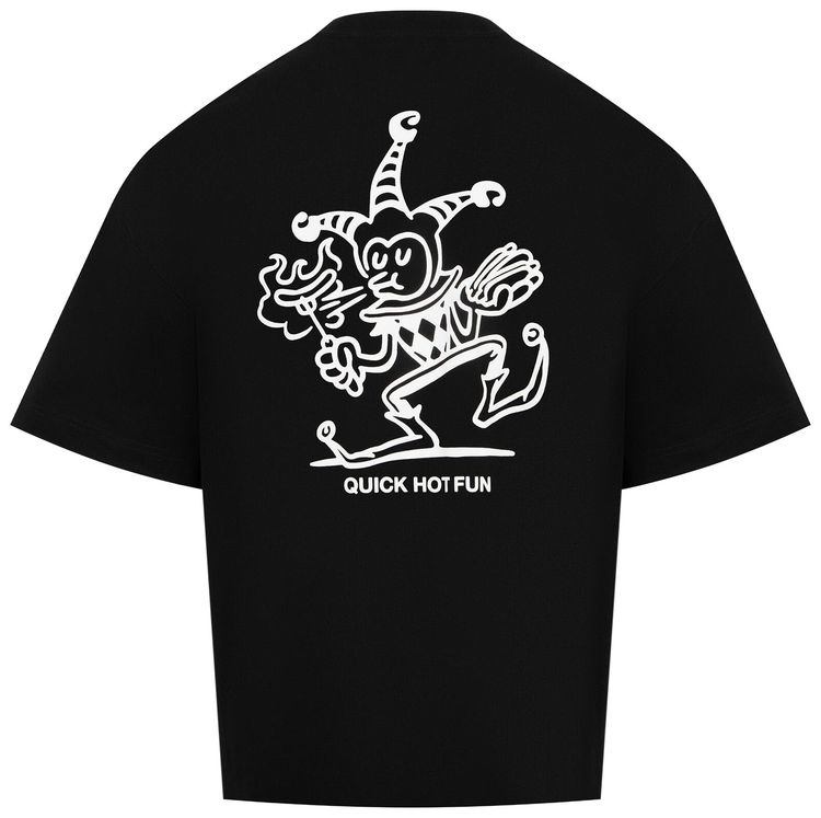 Carhartt WIP Short Sleeve Harlequin BBQ T Shirt Black