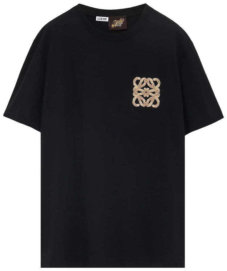 Loewe Relaxed Fit T Shirt Black