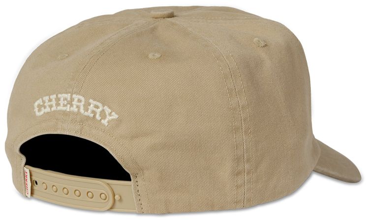 Cherry LA Motors 5 Panel Hat Desert Tan