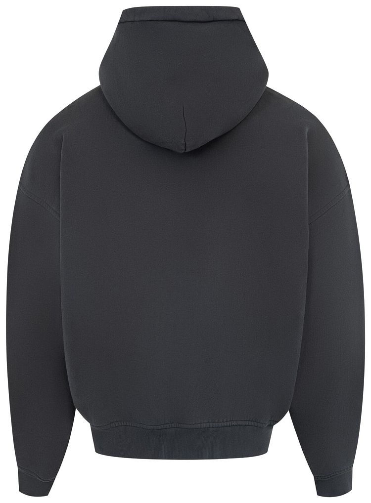 Rhude Eagle Pass Zip Up Hoodie Vintage BlackWhite