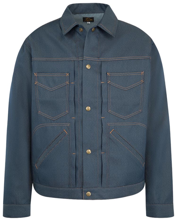 Needles Penny Poly Twill Jean Jacket Indigo