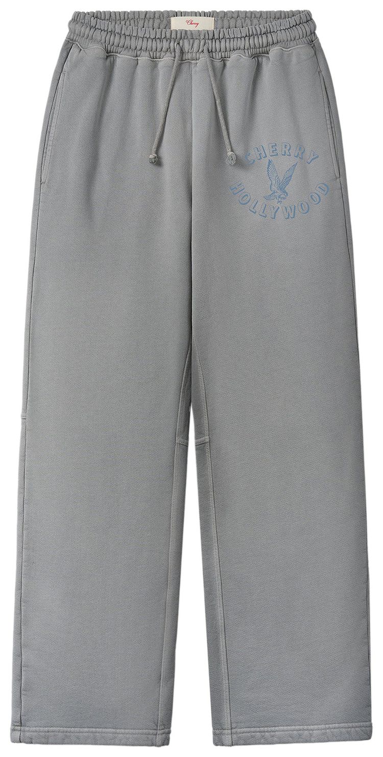 Cherry LA Motors Parachute Sweat Pants Light Charcoal