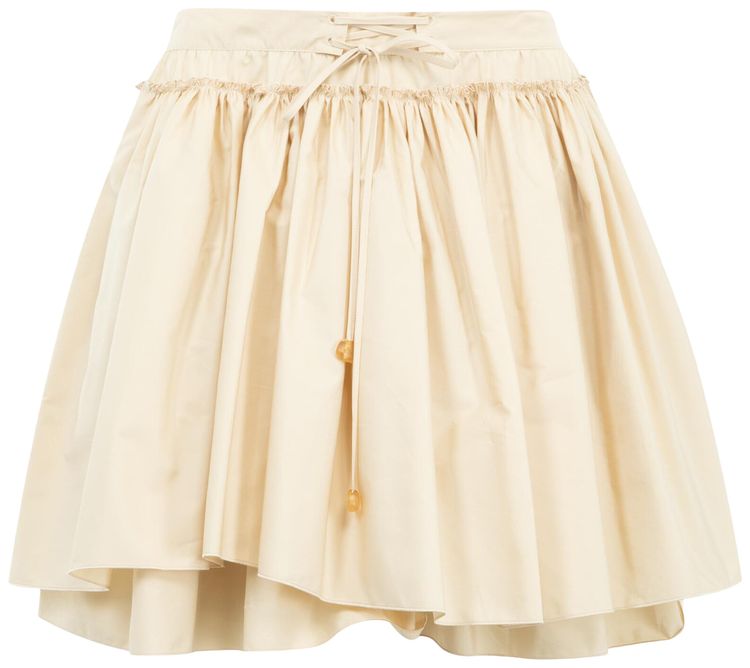 Loewe Mini Skirt Light Beige