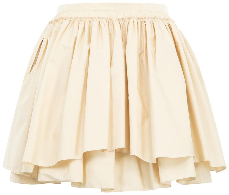 Loewe Mini Skirt Light Beige