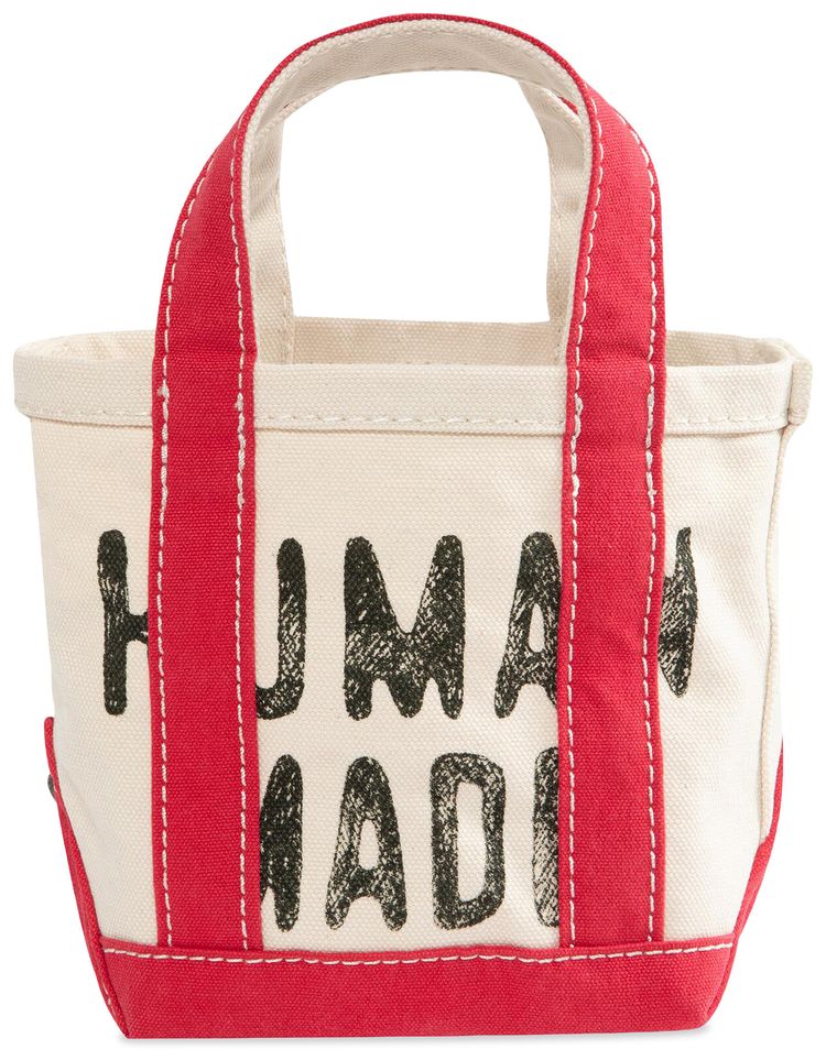 Human Made Canvas Tote Small White