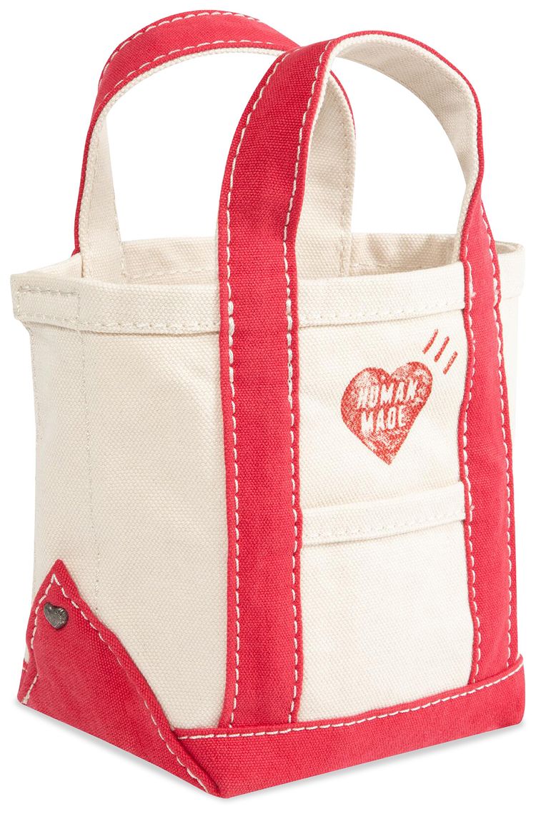 Human Made Canvas Tote Small White