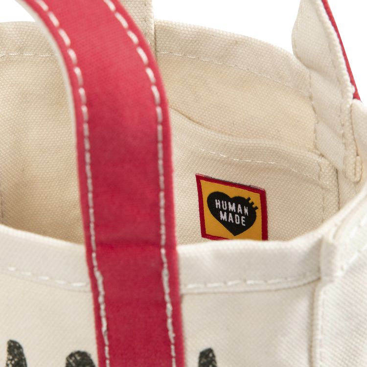 Human Made Canvas Tote Small White