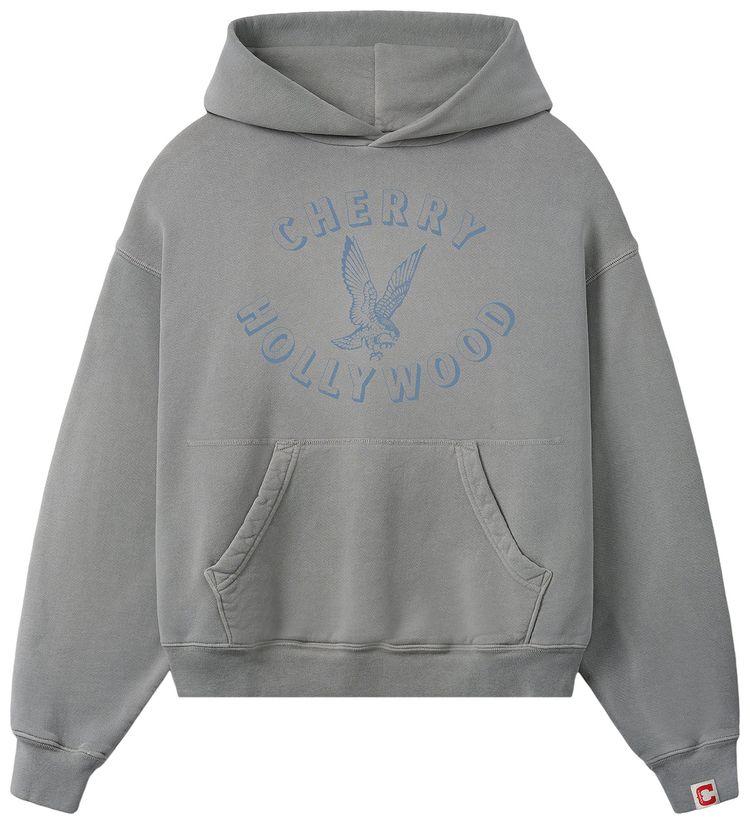 Cherry LA Motors Pullover Hoodie Light Charcoal