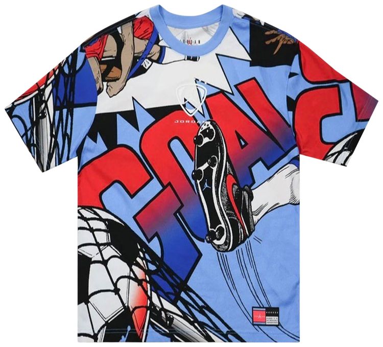 Air Jordan Brooklyn Short Sleeve Graphic T Shirt Multicolor