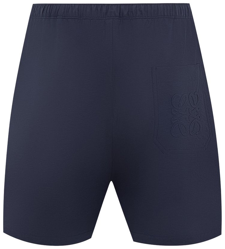 Loewe Shorts Navy Blue