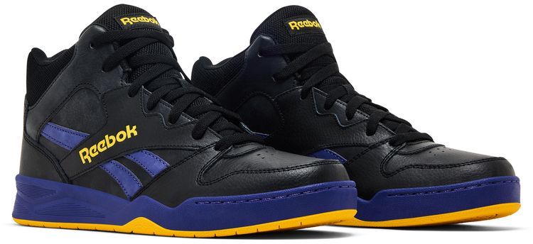 Reebok Royal BB 4500 High 2 Black Always Yellow Bold Purple