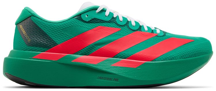 adidas Adizero Evo SL Court Green Lucid Red Cloud White