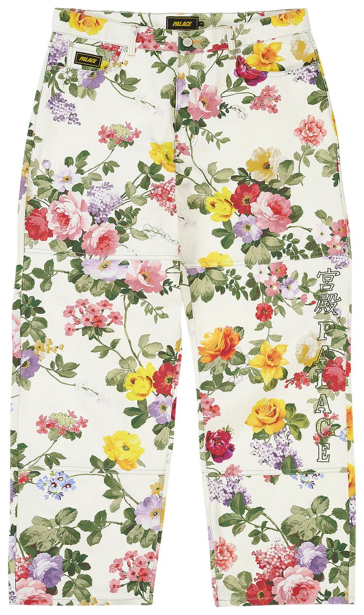 Palace Baggy Panel Jean Flowers