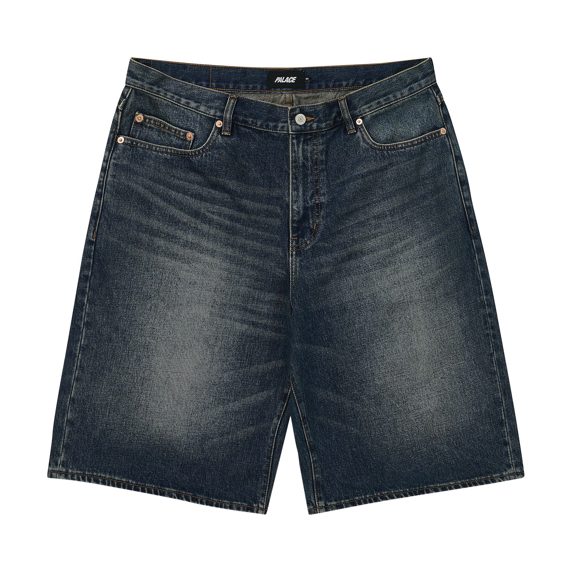 Buy Palace Baggy Jean Short 'Dark Stone Wash' - P30ST104 | GOAT