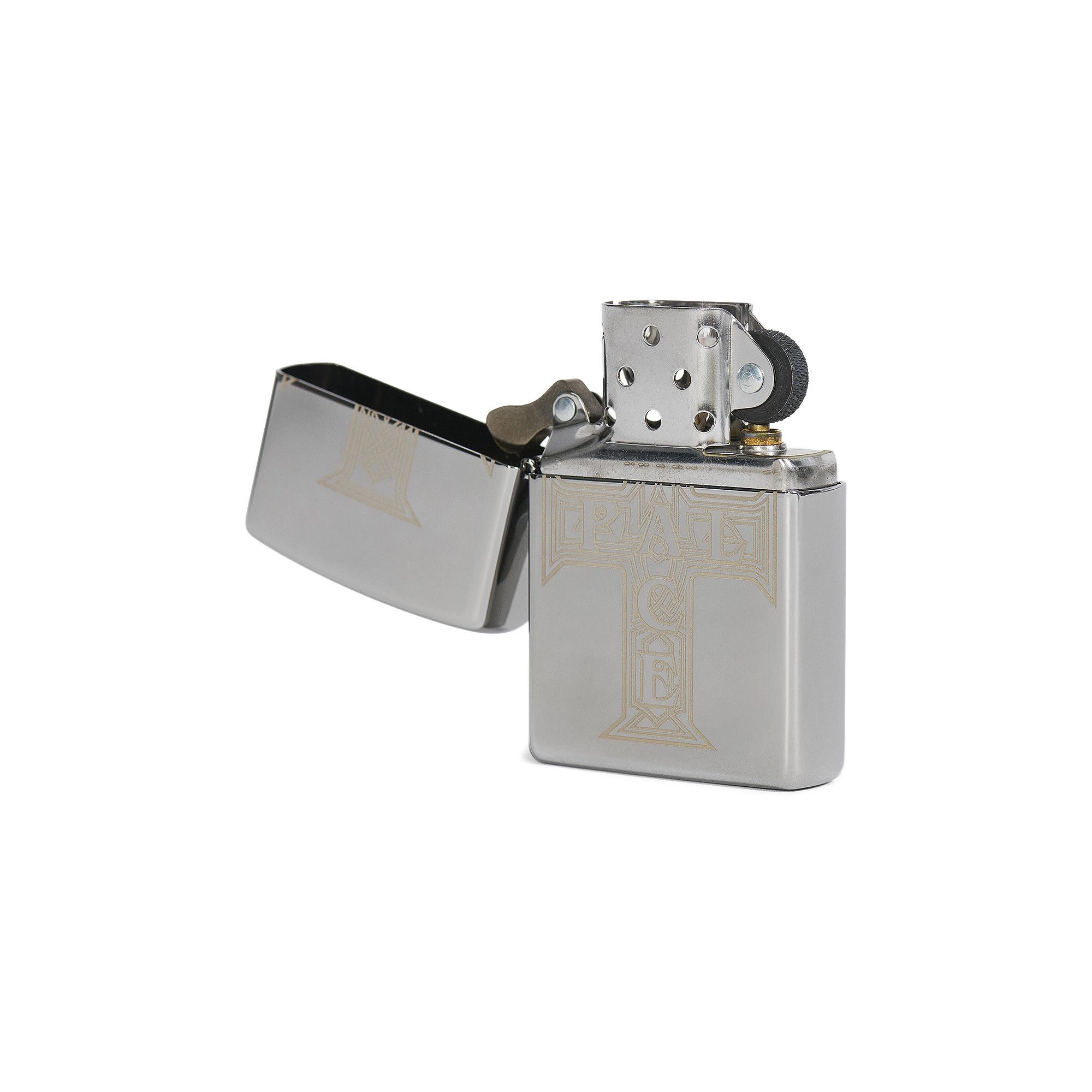 Buy Palace Cross Zippo 'Silver' - P30ACC090 | GOAT