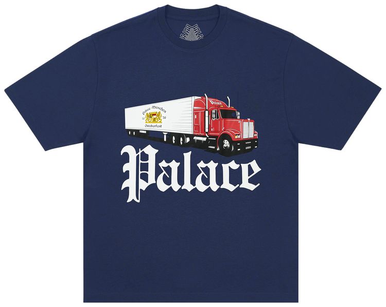 Palace Truck Off T Shirt Navy