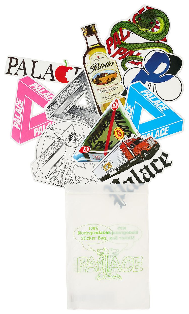 Palace Summer Sticker Pack Multicolor