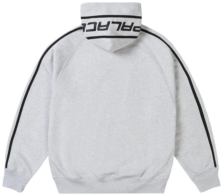 Palace Runner Hood Grey Marl