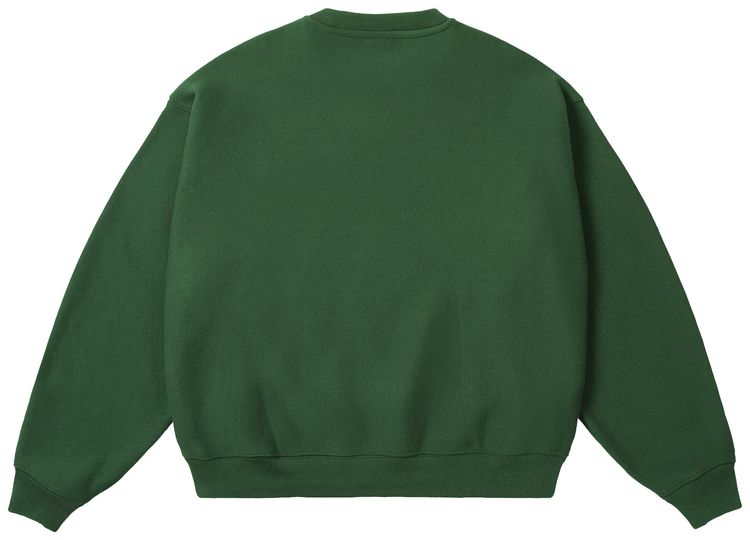 Palace Unisex Crew Racey Green