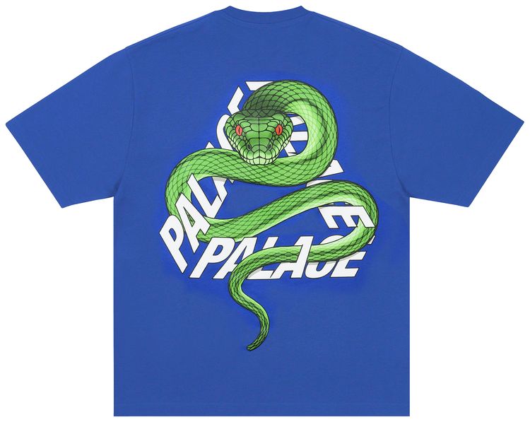 Palace Snakey P3 T Shirt Deep Sea Blue