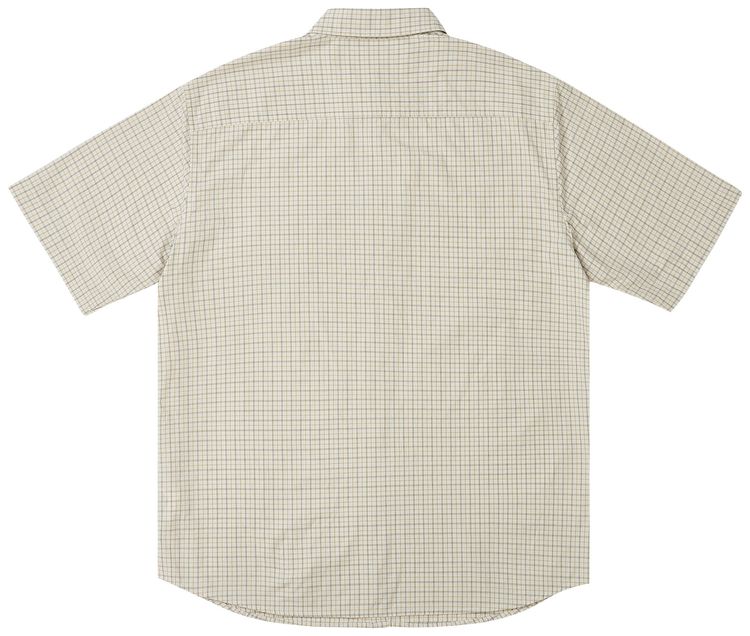 Palace Standard Check Shirt Tan