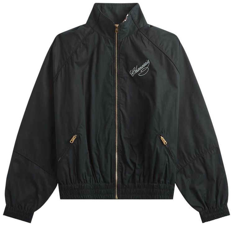 Willy Chavarria Ruff Rider Track Jacket Black Beauty