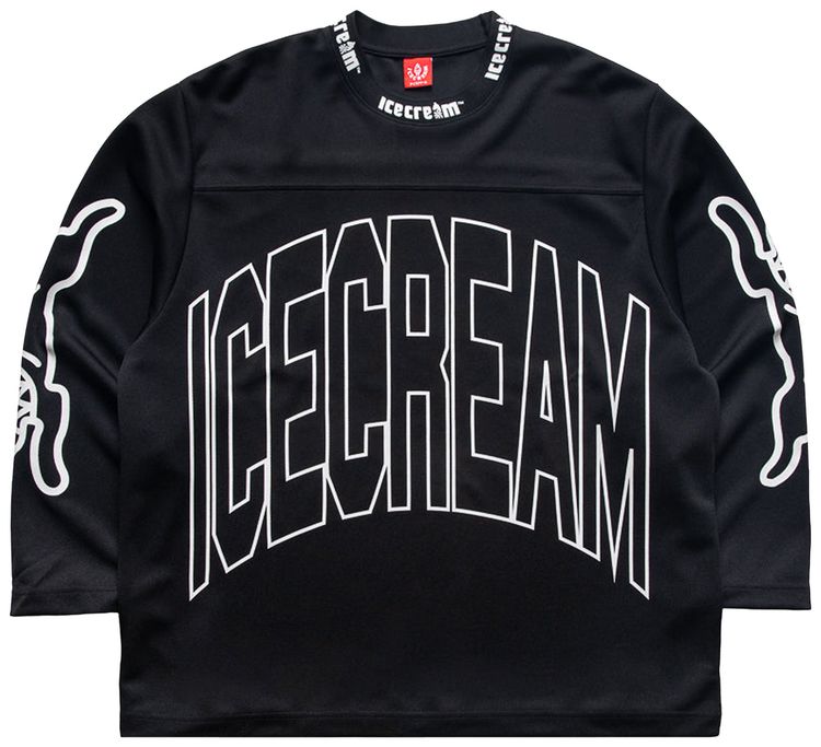 Icecream Hyperdrive Long Sleeve Knit Tee Black