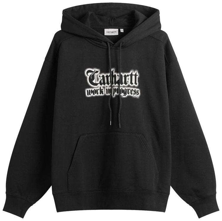 Carhartt WIP Hooded World Tour Sweatshirt Black