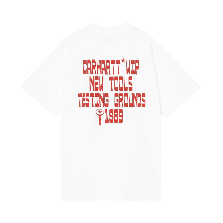 Carhartt WIP Short Sleeve Blocks T Shirt White